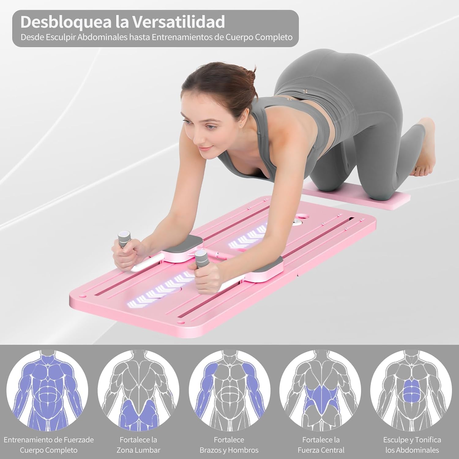 Pilates Reformando Compacto, 4 en 1 Pilates